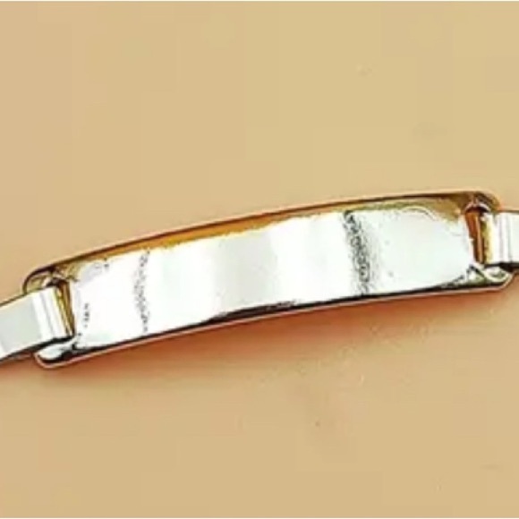14k gold plated figaro bracelet with high quality lobster clasp
for girls   NWT - Picture 3 of 6